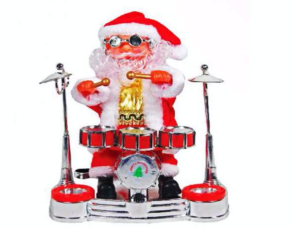 PAPAI NOEL MUSICAL NA BATERIA