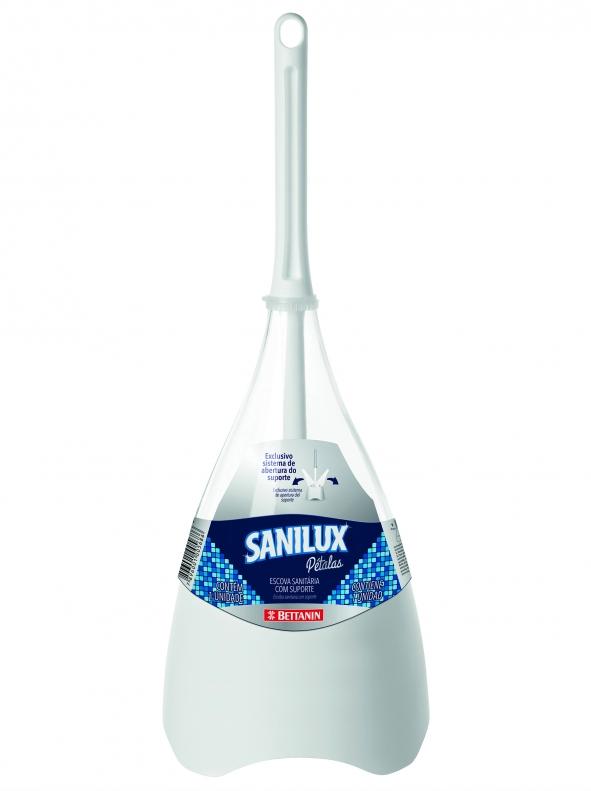 ESCOVA SANITARIA PETALA PLASTICO