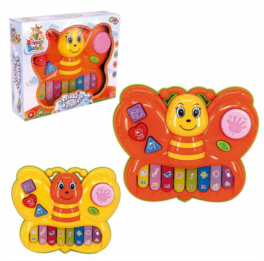 TECLADO EDUCATIVO BORBOLETA