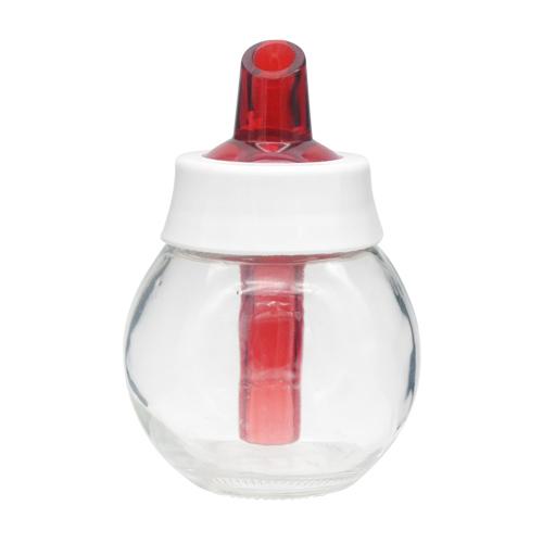 POTE DE VIDRO COM TAMPA 180ML