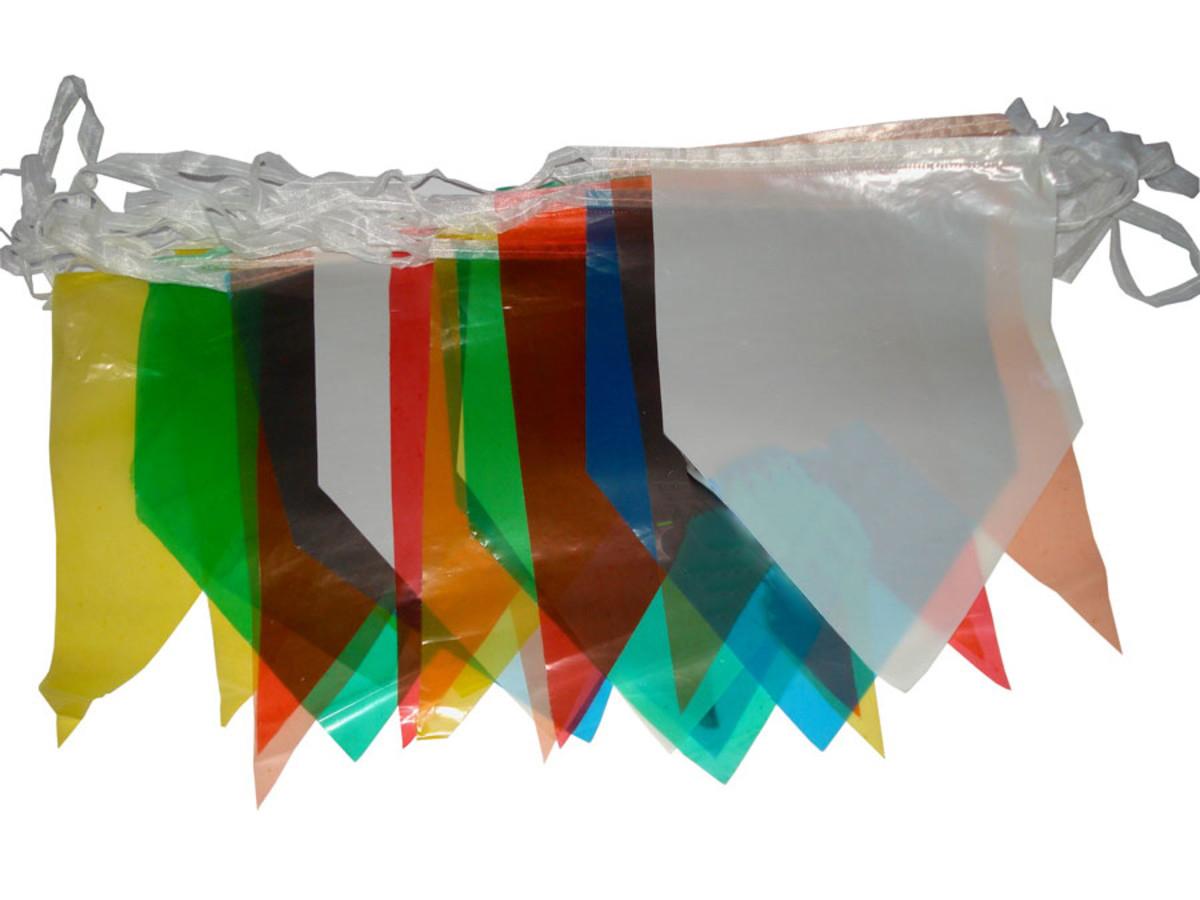 BANDEIRINHA DE PLASTICO 10MT