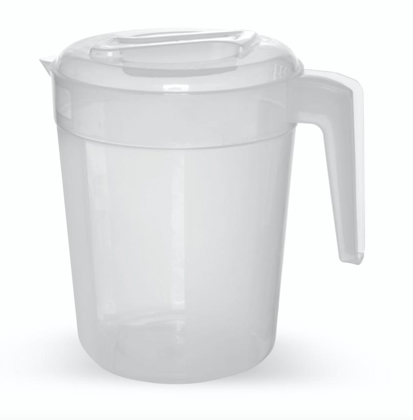 JARRA TRANSPARENTE C/TAMPA 3,8LT