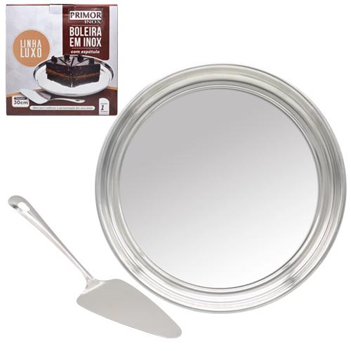 BOLEIRA EM INOX COM ESPATULA