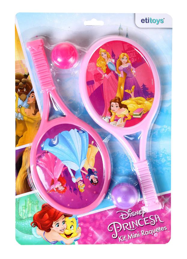 RAQUETE C/2 BOLAS PRINCESAS