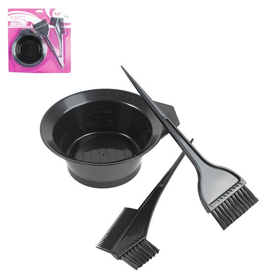 KIT PARA TINTURA DE CABELO C/3 UN