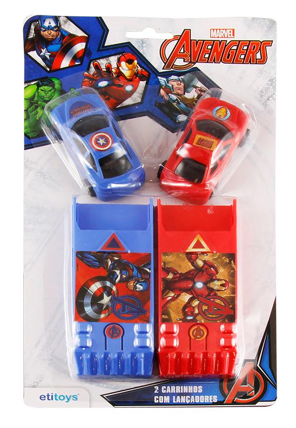 CARRO COM LANCADOR AVENGERS C/2 UN