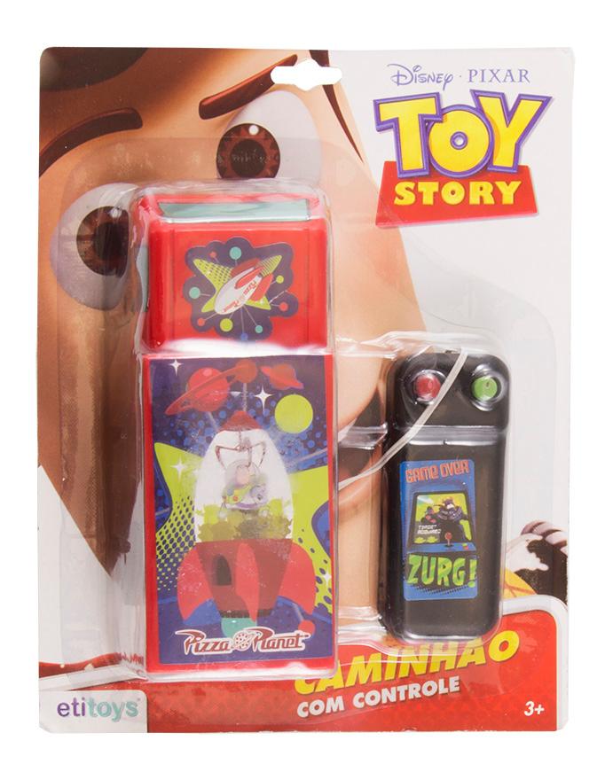 CARRO CONTROLE COM FIO TOY STORY