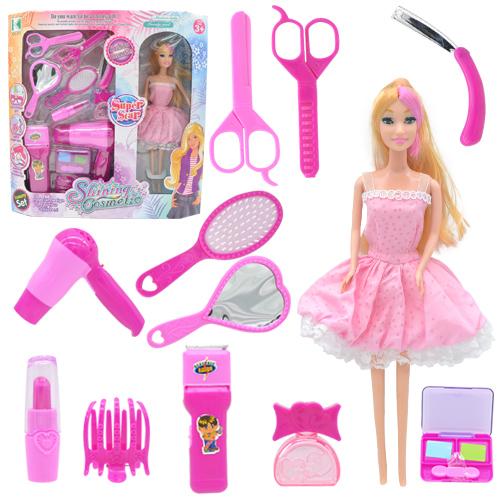 KIT BONECA E BELEZA COM ACESSORIOS 36X37