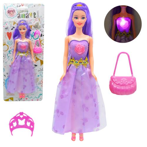 BONECA COM ACESSORIOS