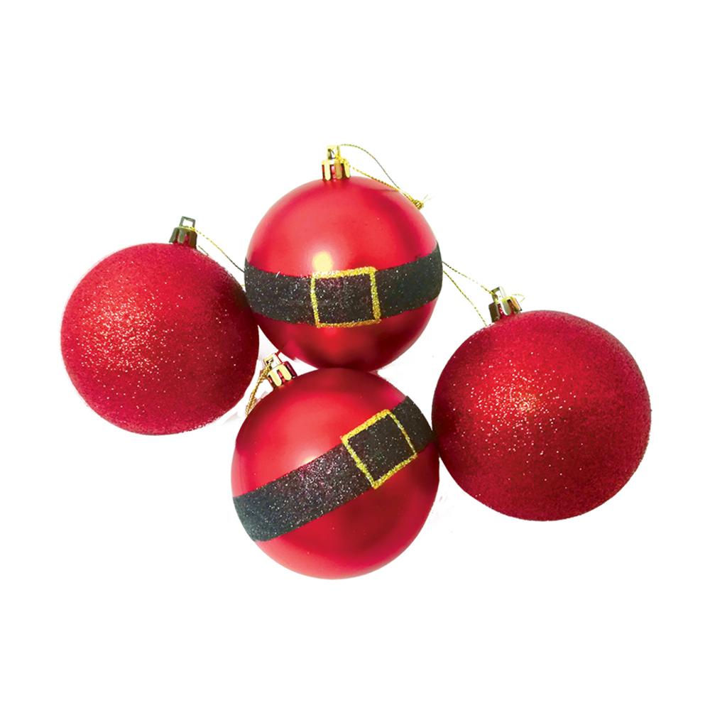 KIT BOLA ROUPA DE NOEL 6CM