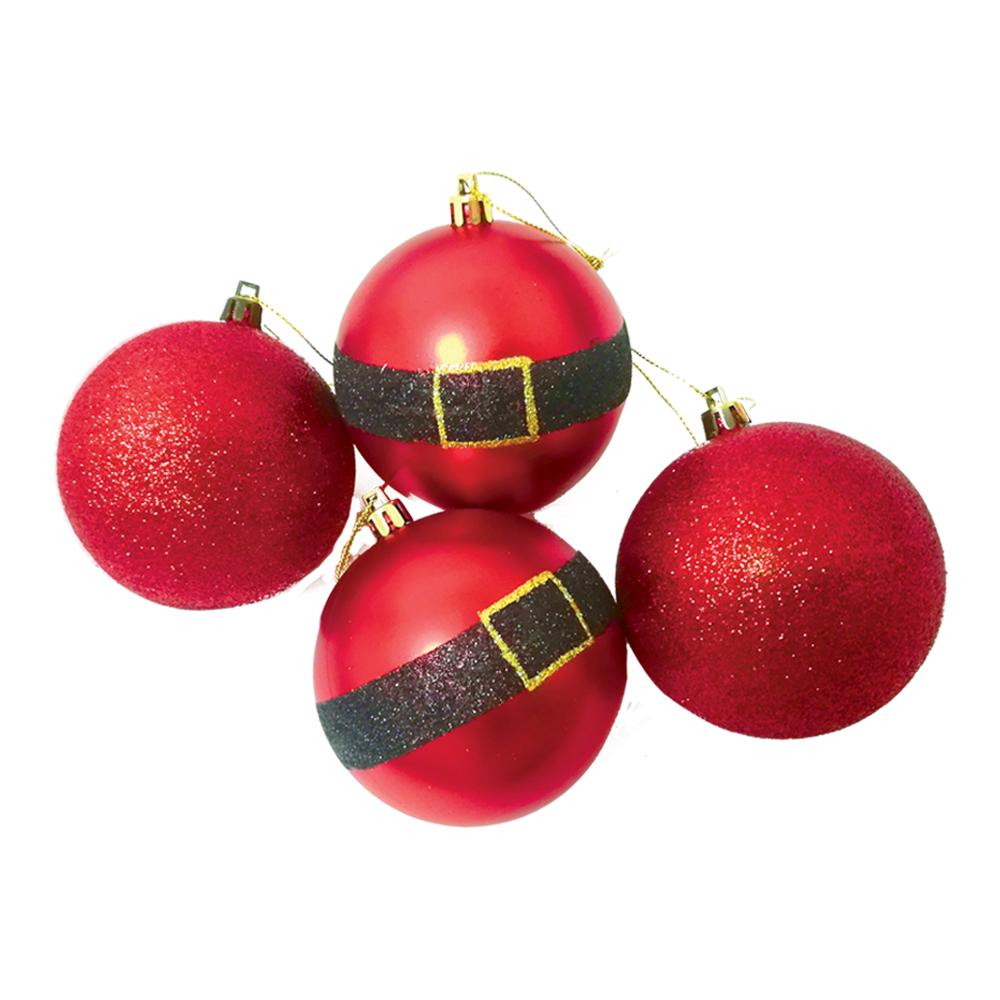 KIT BOLA ROUPA DE NOEL 7CM