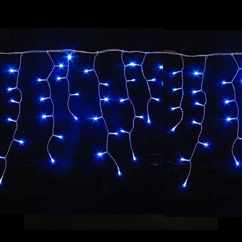 LAMPADA CASCATA AZUL 300LED