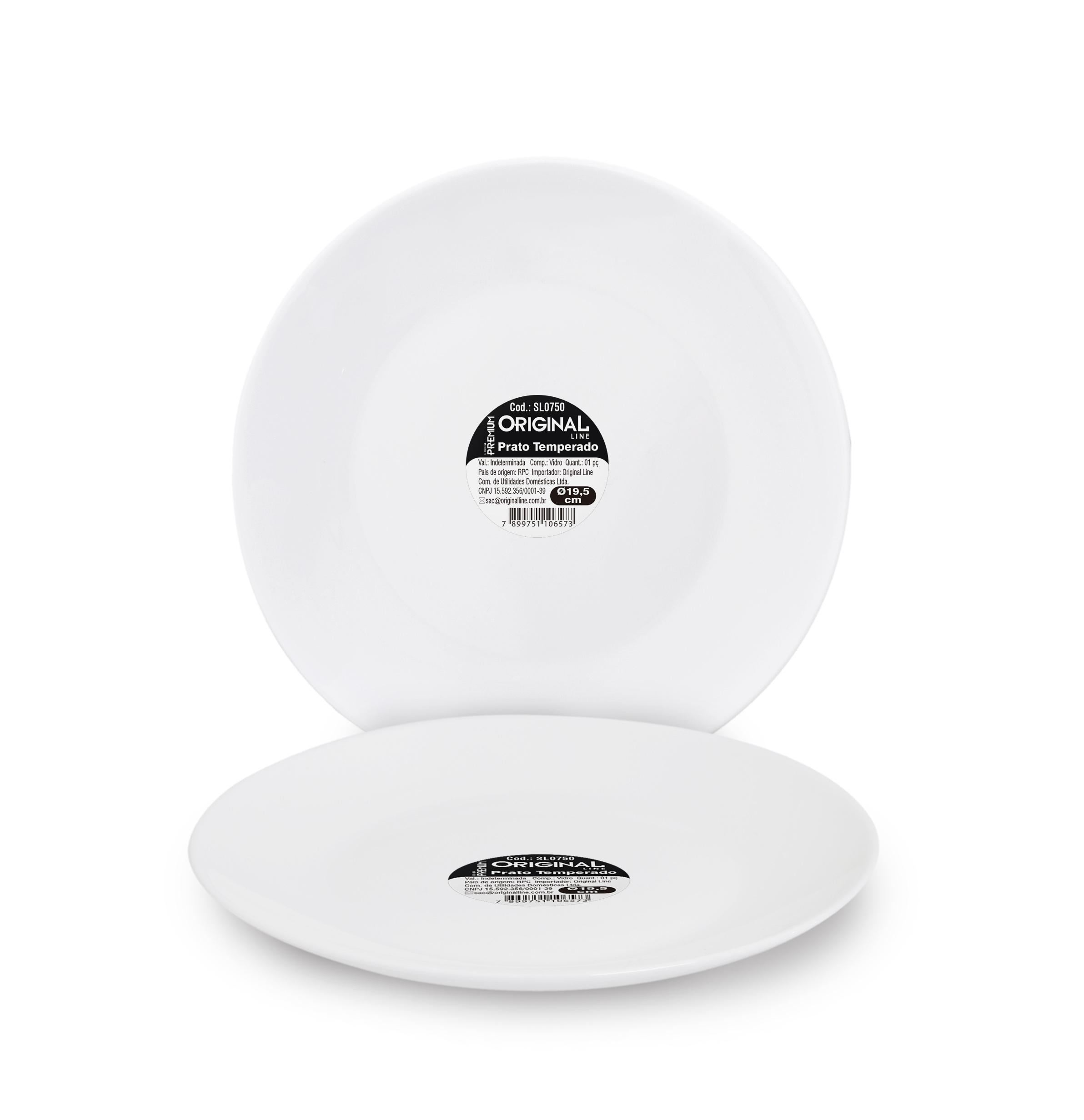 PRATO REDONDO PREMIUM 19,5CM