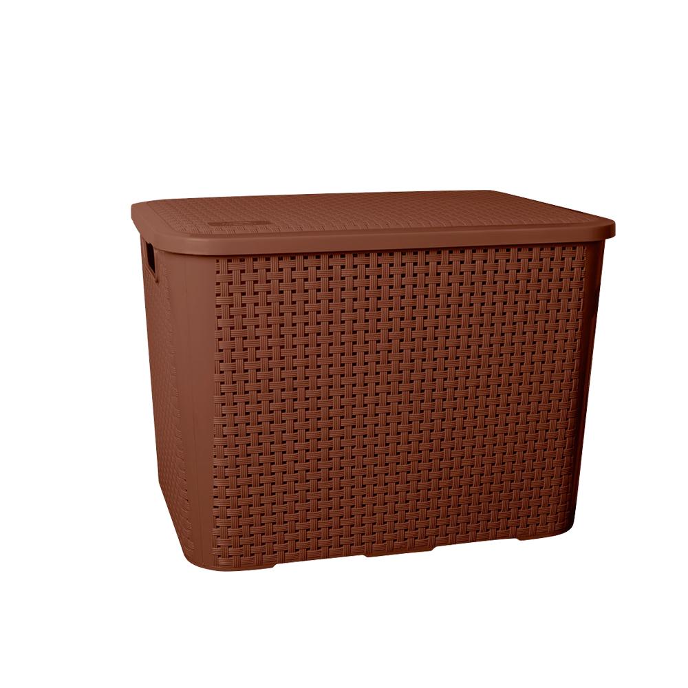 ORGANIZADOR RETANG RATTAN MARROM 18LT