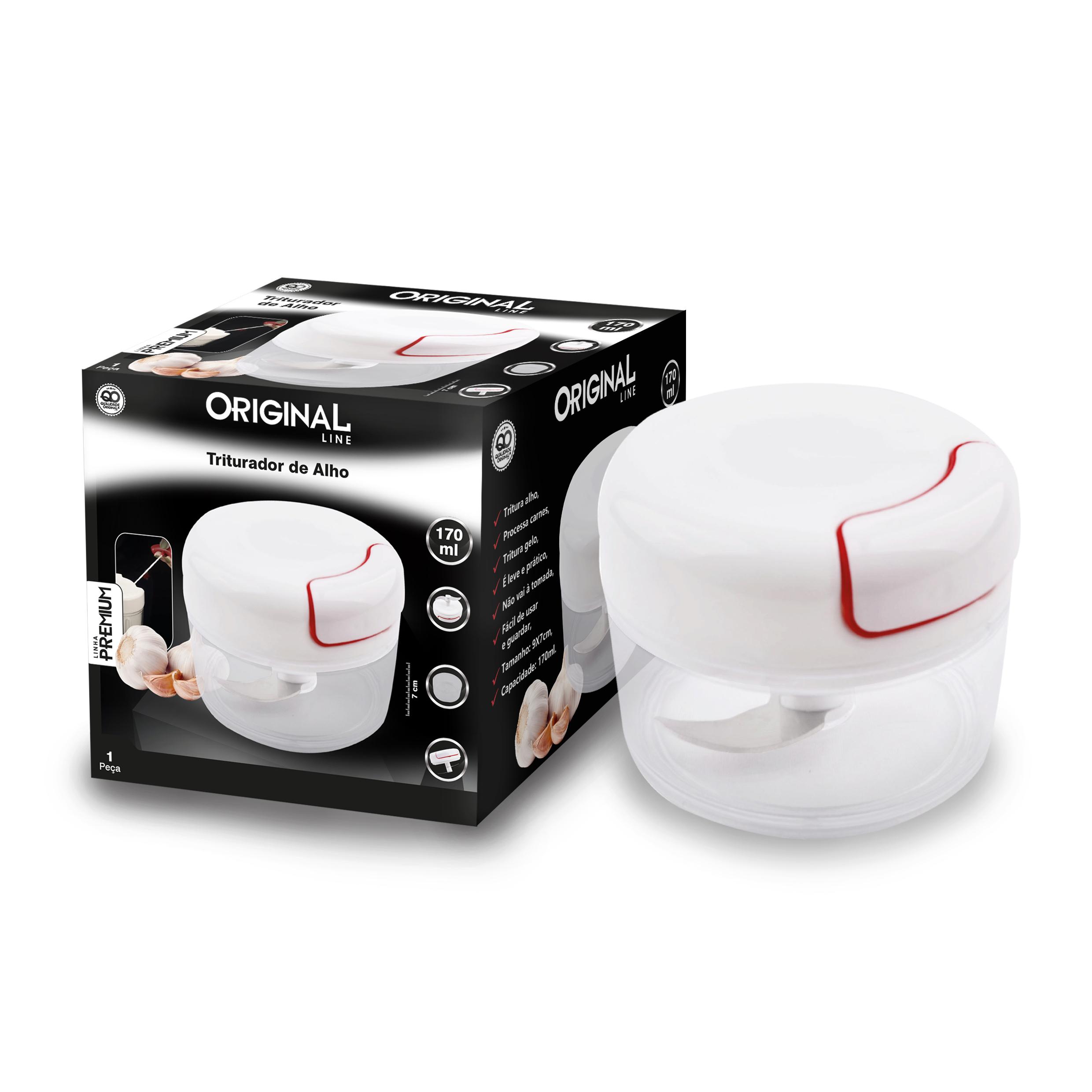 TRITURADOR DE ALHO 170ML C/P PREMIUM