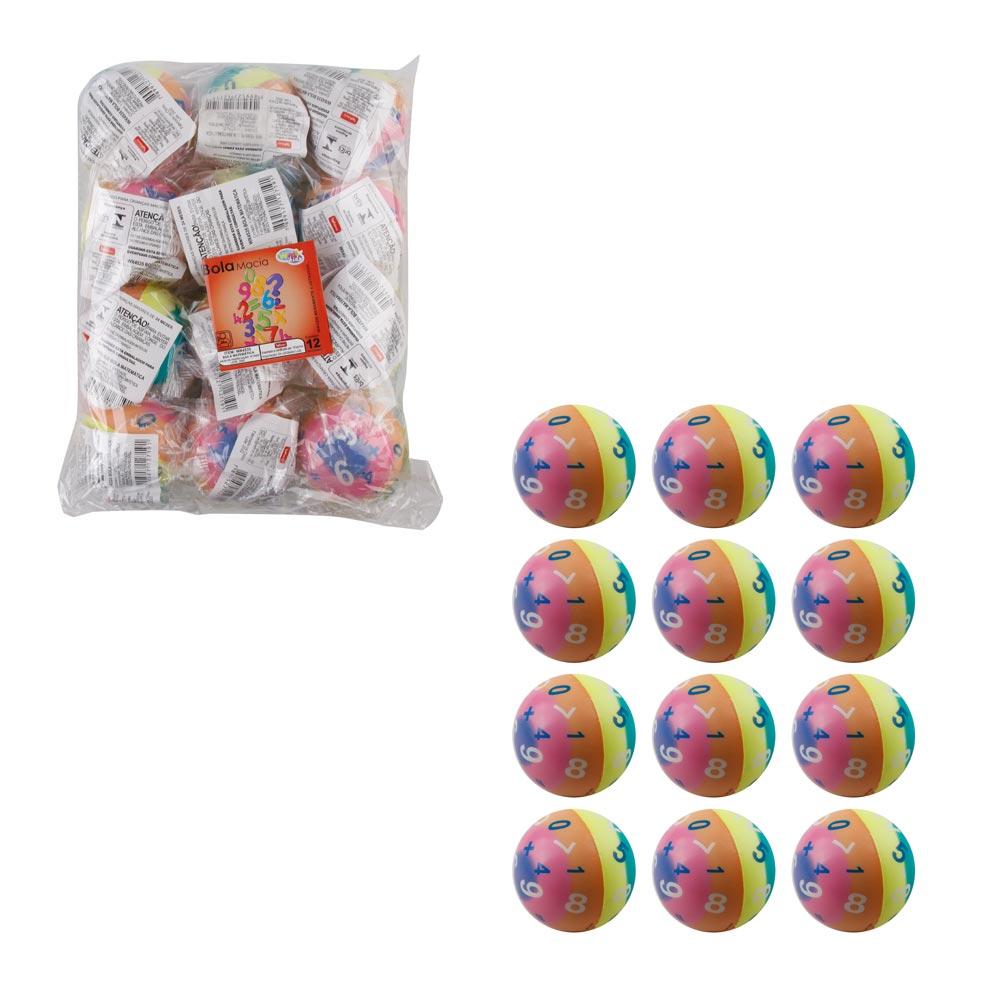 BOLA MACIA OPP BAG MATEMATICA 6,3CM C/1