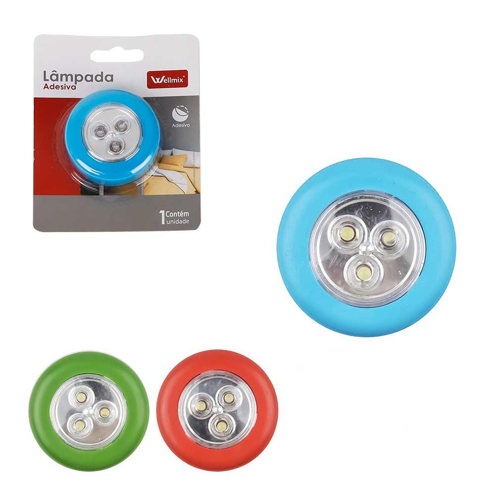 LAMPADA DE LED PARA PAREDE C/3 LEDS