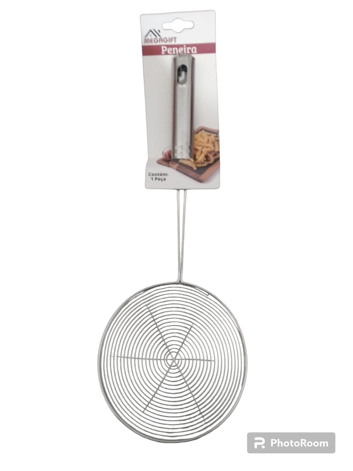 ESCUMADEIRA P/FRTITURA INOX C/CABO  16CM