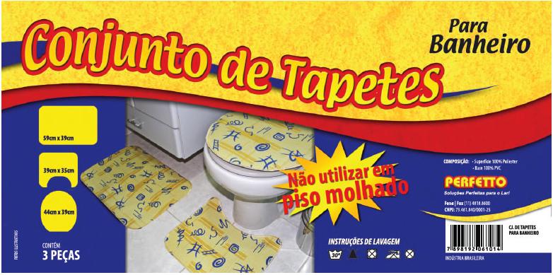 JOGO PARA BANHEIRO POP
