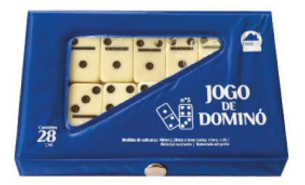 DOMINO NO ESTOJO C/28 UN