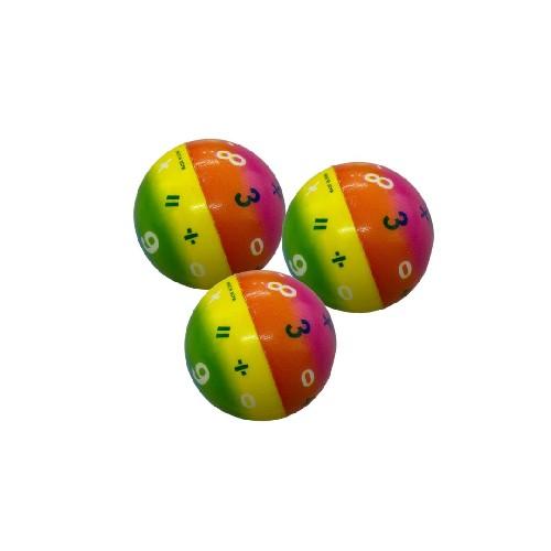 BOLA FISIOTERAPIA TABUADA 6,15CM ESPUMA