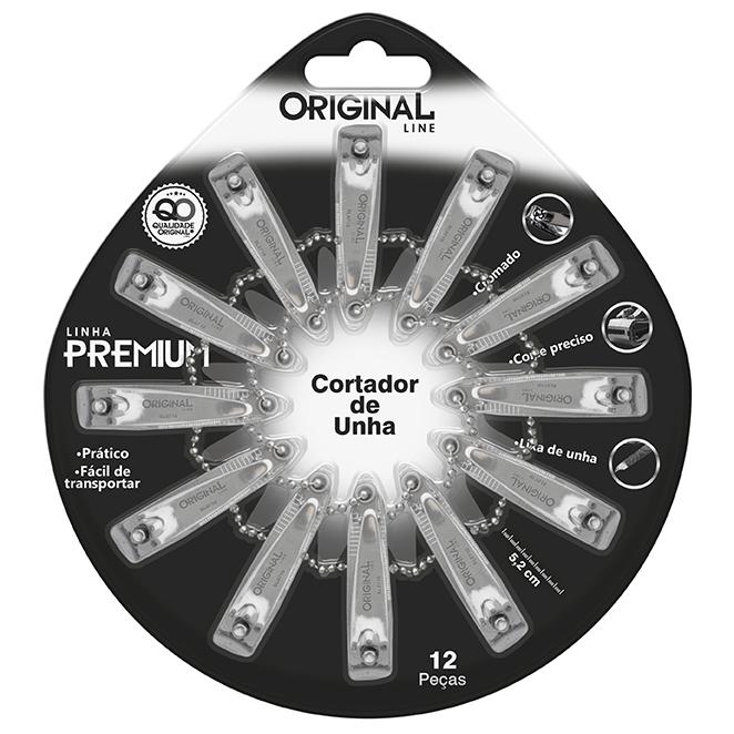 CORTADOR DE UNHA PEQ C/12UN