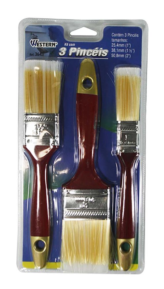 KIT PINCEL C/3 UN