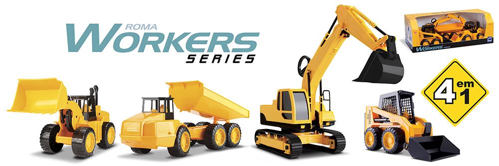 COLECAO WORKERS 4 EM 1