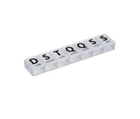 PORTA COMPRIMIDO C/7 DIVISORIAS