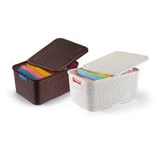 CESTO ORGANIZADOR RATTAN MD COLOR C/TAM